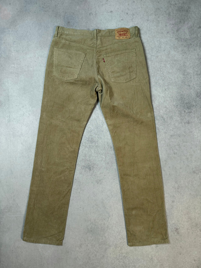 Beige Levis Cord Pants (L | 36/34)