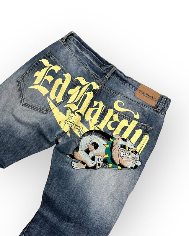 Vintage Ed Hardy Jeans (L)